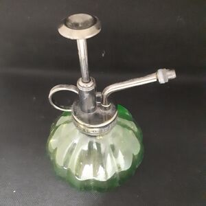 Green Glass Plant Mister